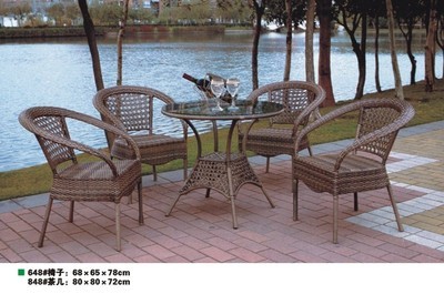 【戶外仿藤椅/歡迎批發(fā)零售一件起訂做/三件套】價格,廠家,圖片,桌類,佛山市南海區(qū)駿藤家具-